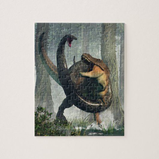 T-Rex vs Titanoboa Puzzle (Vertikal)
