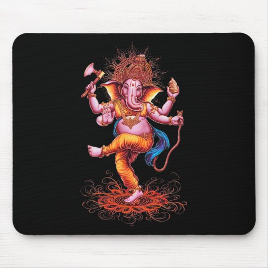 T-Rex Weihnachtskostüm T-Rex Dinosaurier Xmas Lig Mousepad (Vorne)