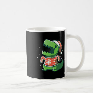 T-rex Weihnachtsspass Dinosaur Ugly Saurus Kaffeetasse