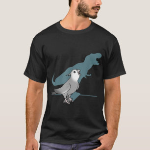 T-rex weißer Cockatiel, Funny Grauer Cockatiel T-Shirt
