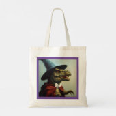 T Rex Wizard Tragetasche (Rückseite)
