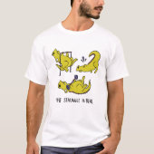 T-Rex Workout-Kampf T-Shirt (Vorderseite)
