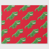 T-Rex Wrapping Paper Geschenkpapier (Flach)
