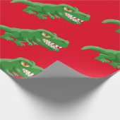 T-Rex Wrapping Paper Geschenkpapier (Ecke)