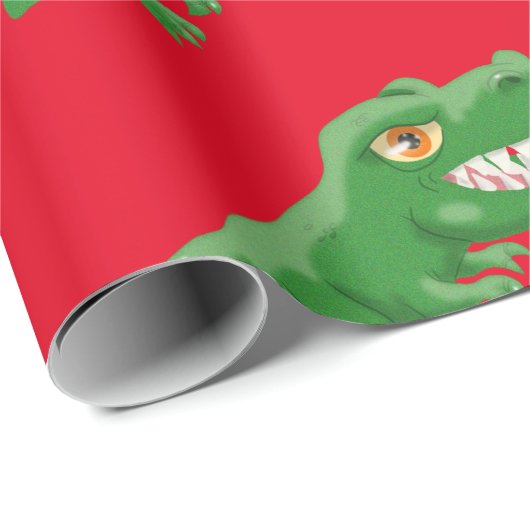 T-Rex Wrapping Paper Geschenkpapier (Rolleneckpunkt)