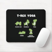 T-Rex Yoga Mousepad (Mit Mouse)
