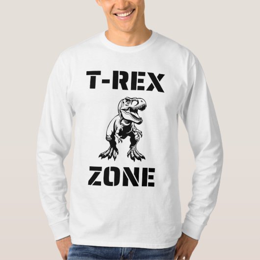 T-Rex Zone T-Shirt (Vorderseite)