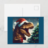 T-Rex zu Weihnachten 1 (Vorne/Hinten)