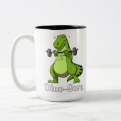 T-Rex Zweifarbige Tasse (Links)