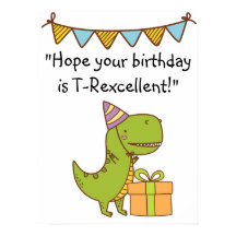 T-Rexcellent Geburtstag