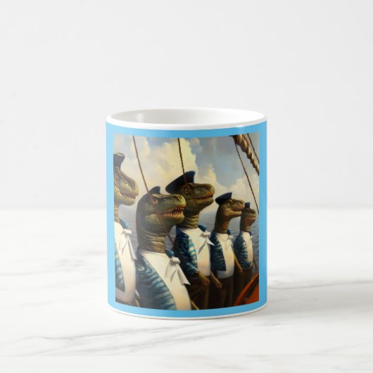 T Rexs Sailors Kaffeetasse (Mittel)
