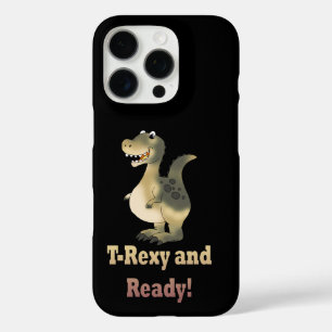 T-Rexy und Ready-Dino-Cartoon iPhone 16 Pro Hülle