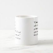 T.S. Berühmtes Zitat Eliots Kaffeetasse (Mittel)