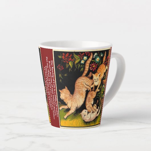 T.S. Eliot Cat Tasse (Rechte Ecke)