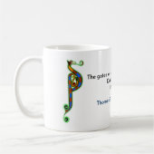 T S Eliot - Kaffee-Tasse Kaffeetasse (Links)