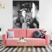 T.S. Eliot Leinwanddruck (Insitu (Wohnzimmer))