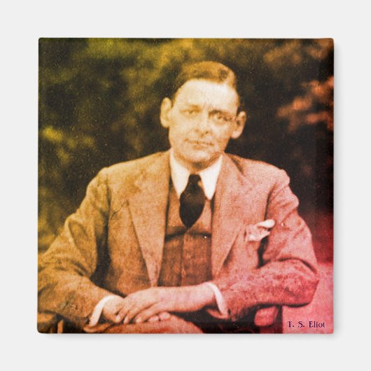 T. S. Eliot Magnet (Vorne)