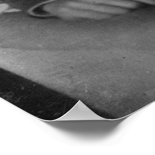 T.S. Eliot Poster (Ecke)