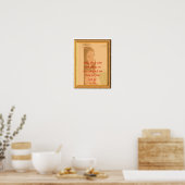 T.S Eliot _ Poster-Zitat Poster (Küche)