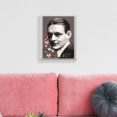 T S Elliot Leinwanddruck (Insitu (Wohnzimmer))