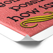 T. S Elliot Zitat Poster (Ecke)