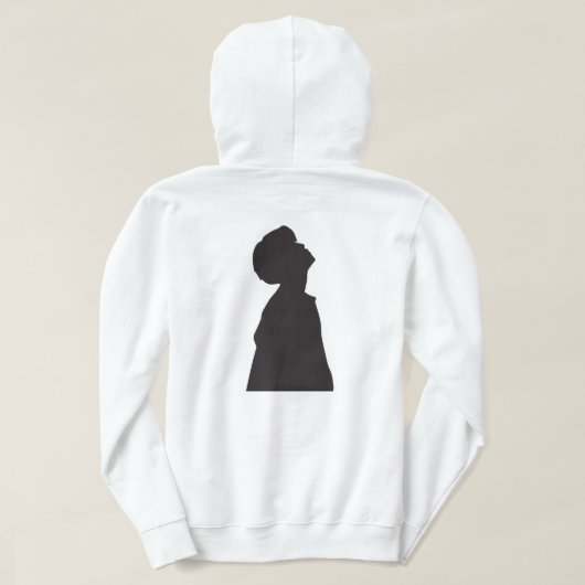 T-Shart Design Hinter dem Lächeln gibt es ein unsa Hoodie (Design Rückseite)
