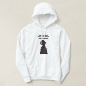 T-Shart Design Hinter dem Lächeln gibt es ein unsa Hoodie (Design vorne)