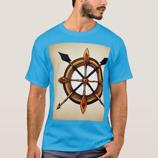 T-shir mit Tätowierung T-Shirt (Vorderseite)