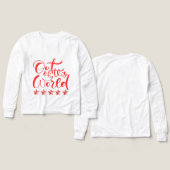 T - Shirt (Design Vorderseite & Rückseite)