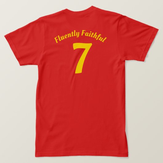 T - Shirt (Design Rückseite)