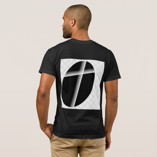 T-Shirt (Schwarz voll)