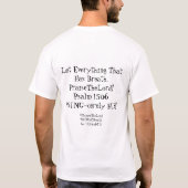 T-Shirt (Rückseite)