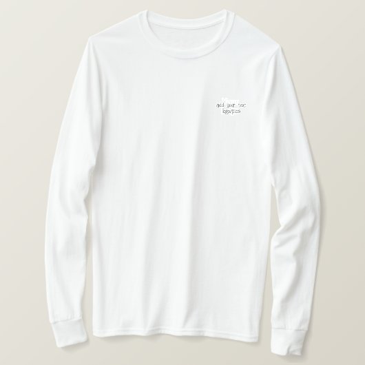 T - Shirt (Design vorne)