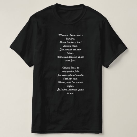 T - Shirt (Design vorne)