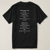T - Shirt (Design Rückseite)