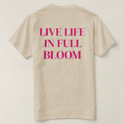 T-Shirt (Design Rückseite)