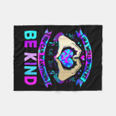 T-Shirt4 Fleecedecke (Vorderseite (Horizontal))