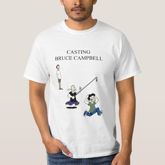 T - Shirt 02 CastingBruce Campbell (Vorderseite)
