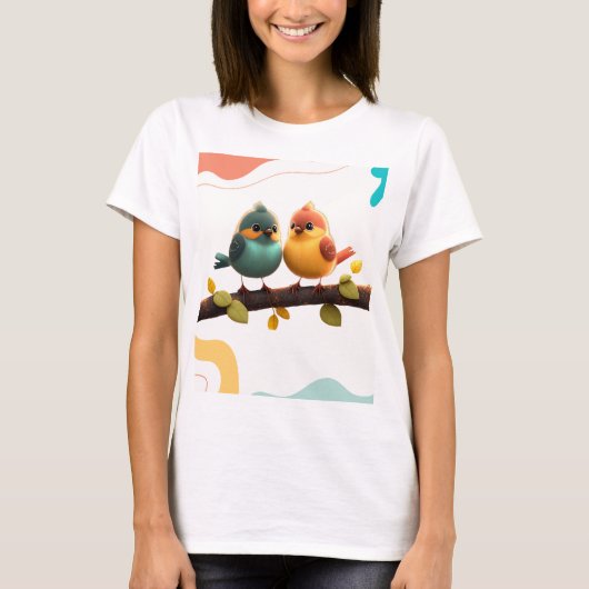 T - Shirt 100 % reine Baumwolle (Vorderseite)