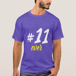 T-Shirt -11 ever dunkel