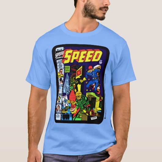 T-Shirt '1940er SPEED Comics' (Vorderseite)