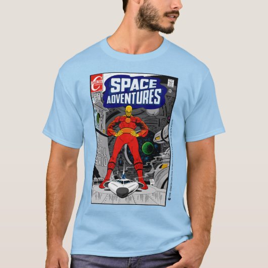 T-Shirt 1960er SPACE Abenteuer (Vorderseite)