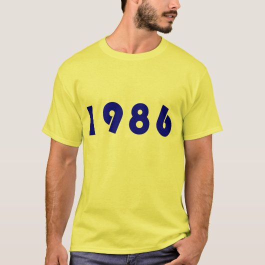 T - Shirt 1986 (Vorderseite)
