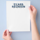 T-SHIRT 35. Klasse Wiedersehen Flyer (Hand)