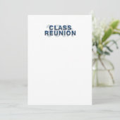 T-SHIRT 35th Class Wiedersehen Einladung (Stehend Vorderseite)