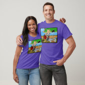 T - Shirt (3XL) von dalDesignNZ (Unisex)