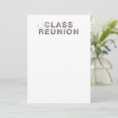 T-SHIRT 45. Klasse Wiedersehen Einladung (Stehend Vorderseite)