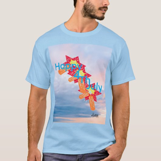 T-Shirt ; 4. JULI (Vorderseite)