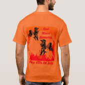 T-Shirt : 4. Juli (Rückseite)