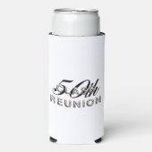 T-SHIRT 50. Klasse Wiedersehen Seltzer Can Cooler Selters Dosenkühler (Seltzer Vorderseite)